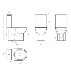 Унитаз-компакт 