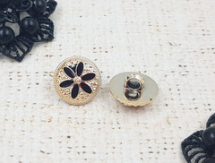 Пуговицы костюмные, d 1,8 см, золото