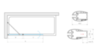 Vegas Glass E2V LUX ST 115 01 10 L Шторка на ванную левая 115х150.5, профиль белый, стекло сатин