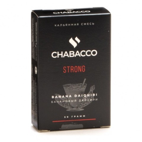 Chabacco Banana Daiquiri (Банановый Дайкири) Strong 50г