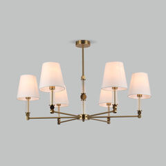 Потолочная люстра Eurosvet Conso 60145/6 латунь