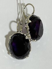 Саломея (серьги из серебра)
