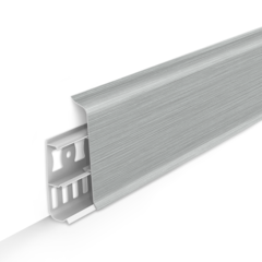ПЛИНТУС ДЕКОНИКА 70мм 2.2м 186 Алюминий