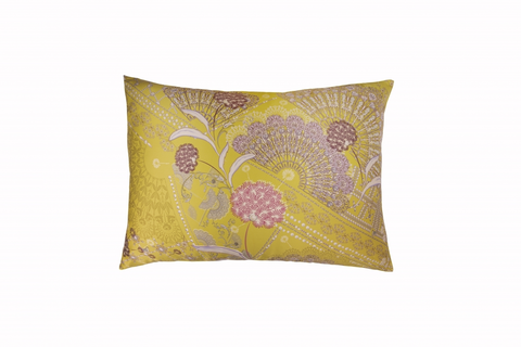 Наволочка 50х70 Mollen Одуванчик солнечно-желтая хлопковая