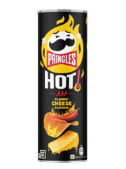 Чипсы Pringles HOT со вкусом острого сыра