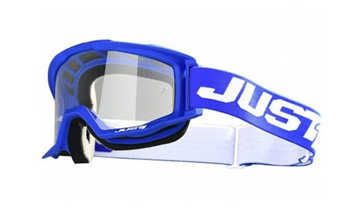 Очки для мотокросса JUST1 VITRO, синий/белый