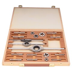 Набор метчиков и плашек UNF 1/4