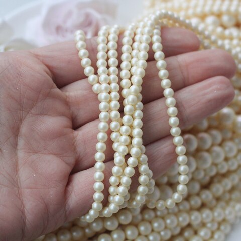 Майорка Сливочное масло 4 мм, 1 нить, МА113