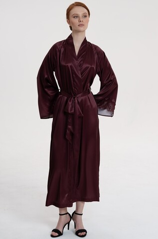 Длинный шелковый халат Mia Amore Lilirose (70% нат. шелк)