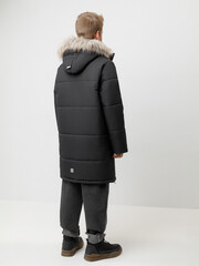 пальто  для мальчика  ВК 36110/1 ГР
