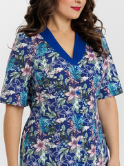 4534 Халат на пуговицах