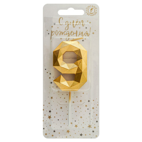 Свеча-цифра 