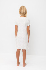 сорочка  для девочки  К 1180/24/сердечки на сахаре