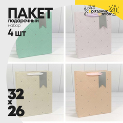 
          Пакет подарочный 26х32х13см Премиум "Эксклюзив" (Микс)