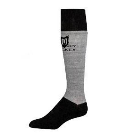 Носки хоккейные длинные Mad Guy STRIKE HIGH 35-37 сер/черн