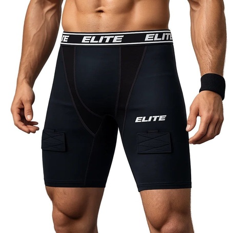 Шорты с липучками и карманом ELITE PRO COMPRESSION SR M
