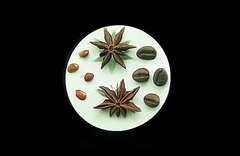 Силиконовый молд Анис, зернышки граната , кофе