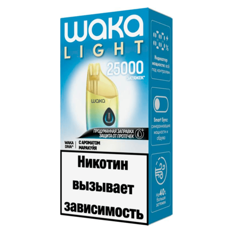 WAKA LIGHT DIVA 25000 - Маракуйя