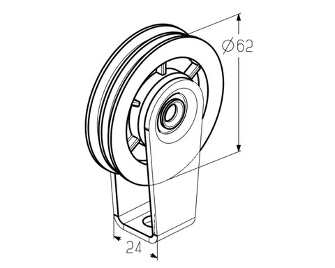 ALUTECH Узел верхний US230S