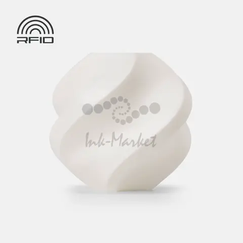 Пластик для 3D-печати Bambu Lab TPU for AMS, 1.75 мм, 1 кг, белый (White), на катушке, U02-W0-1.75-1000-SPL
