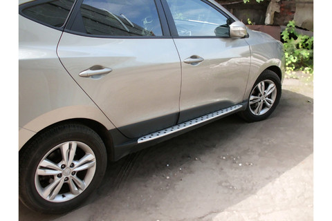 Боковые пороги OE-STYLE, Hyundai IX35 (2010-2015)