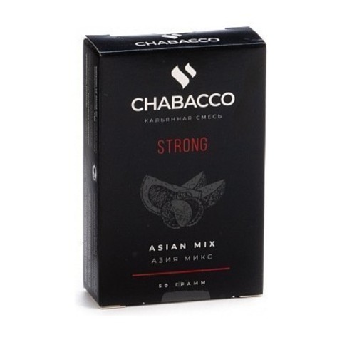 Chabacco Asian mix (Азия Микс) Strong 50г