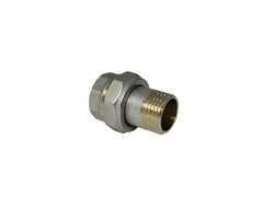 67-0-292 Соединитель американка латунный,внутренняя/наружная резьба, 1