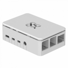 Raspberry Pi 4 Model B Official Case Okdo Standard Series, White, Retail, для Raspberry Pi 4 Model B (187-3431/187-3432)(ASM-1900133-11) RTL {96} (815096)