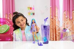 Кукла Барби Русалка, меняющая цвет, серия Pop Reveal Fruit Виноград