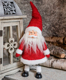Интерьерная кукла Дед Мороз в красном