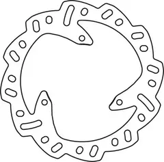 Диск тормозной передний SX 1533F3