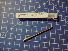 Метчик М 4,0х0,7 (Машинный) DIN376 HSSE 6h(2N) C/2P 63мм a=2,1 Bucovice(CzTool) 194040
