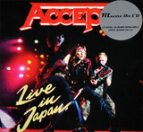 ACCEPT Live In Japan CD (MUSIC ON CD)
