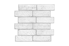 Панель ПВХ самоклеящаяся, кирпич Флагман 0,3х480х445мм (644кф) упаковка из 10шт