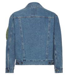 Куртка Alpha Industries Denim Jacket Replica Blue (Синяя)