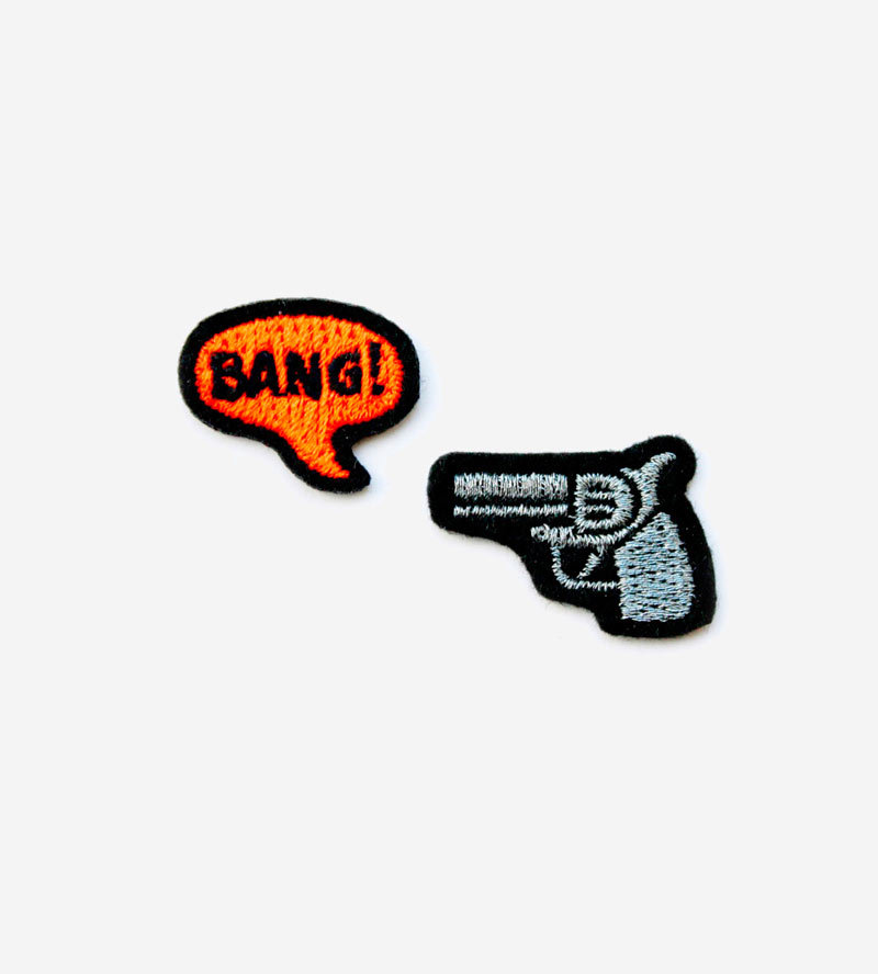 Набор патчей-заплаток Pistolet & Bang