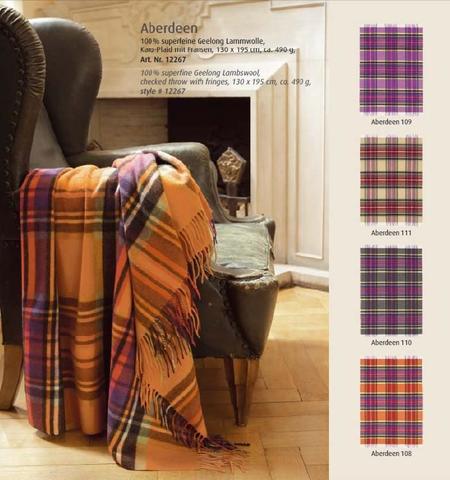 Плед шерстяной 130x195 Eagle Aberdeen 111