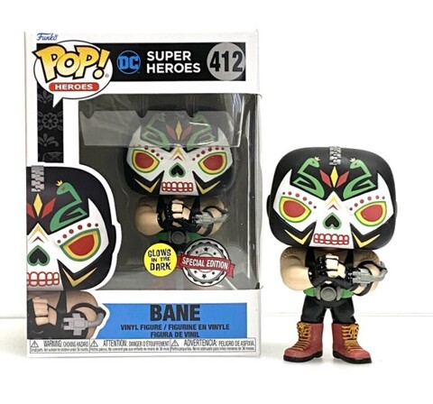 Фигурка Funko POP! DC. Dia de Muertos: Bane (GW Exc) (412)