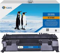 Картридж G&G 80A для HP LJ P2035/P2055/M401/M425;Canon LBP6300dn/6310dn/6650dn/6670 (2 700стр.) (замена CF280A)