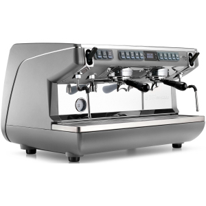 Кофемашина рожковая автоматическая Nuova Simonelli APPIA life XT 2gr 220V metallic grey+high groups+ economizer + PID