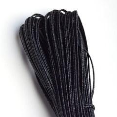 Сутаж белорусский с метанитью черный 1,9-2 мм