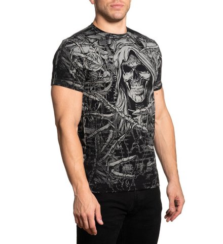 Xtreme Couture | Футболка мужская SOUL TAKER X1945 от Affliction правый бок