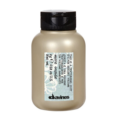 Davines MORE INSIDE: Пудра-текстуризатор для мгновенного обьема волос (Texturizing Dust)