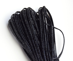 Сутаж белорусский с метанитью черный 1,9-2 мм