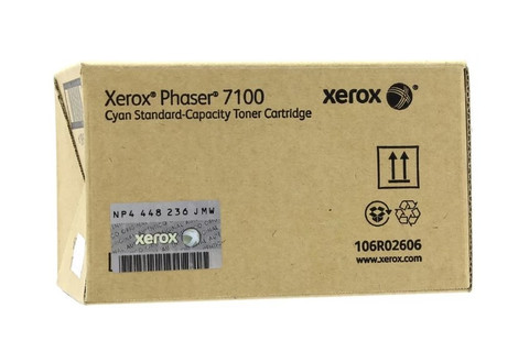 Лазерный картридж Xerox 106R02606 голубой