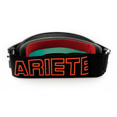 Очки кроссовые ARIETE MUDMAX GOGGLES, черный, зеркальная красная линза 14940-NRR