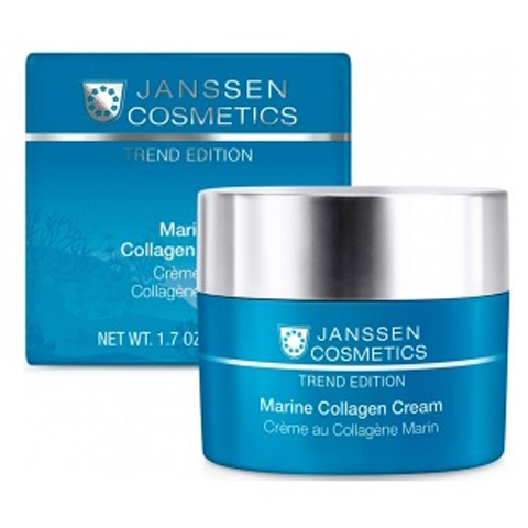 Janssen Сезонный уход: Укрепляющий лифтинг-крем с морским коллагеном для лица (Marine Collagen Cream)