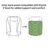 Картинка рюкзак туристический Klymit V Seat Day Pack 20L зелёный - 5