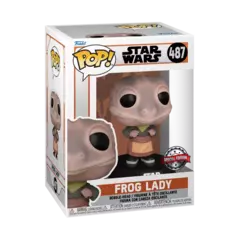 Фигурка Funko POP! Star Wars: Frog Lady (Exc) (487)