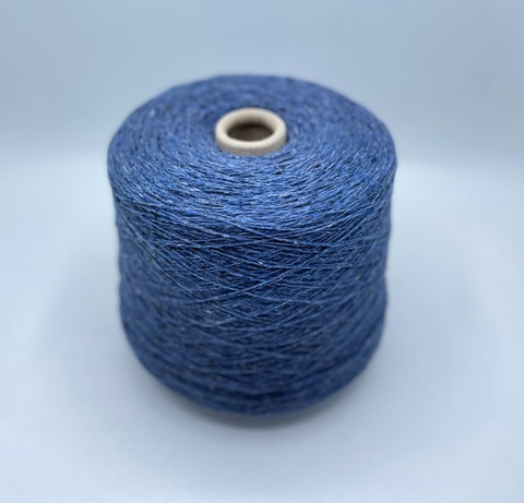 Cariaggi (пр.Италия),art-Malfile tweed, 2/13 650м/100 гр. 95%Меринос 5%Кашемир, цвет-Светло-синий твид ,арт-27588
